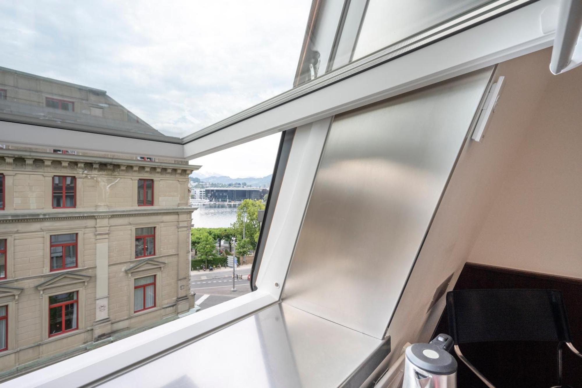 Hotel Rebstock Lucerna Exterior foto